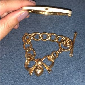 Kate Spade Bangle + Juice Couture Bracelet